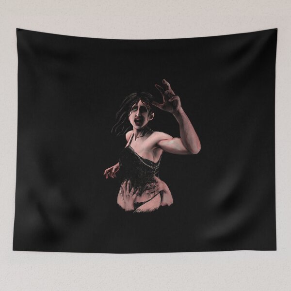 Item preview, Despair Portrait - Shadowed Figure (Gothic Dark Art) designed and sold by trentnin.