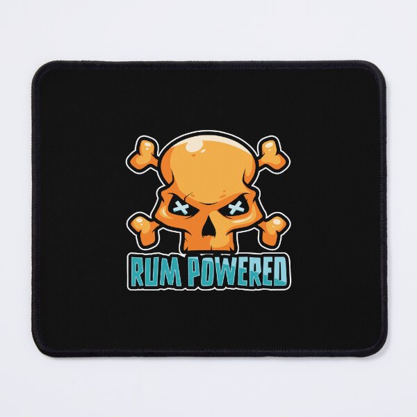 Item preview, Rum Powered Pirate Design | Funny Skull & Crossbones designed and sold by Guerrilla-Dx.