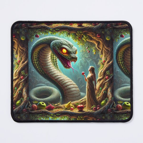 Item preview, "And the Serpent Said Unto the Woman, Ye Shall Not Surely Die" – The Deception Verse: Genesis 3:4–5 (KJV) designed and sold by Meta2Physical.