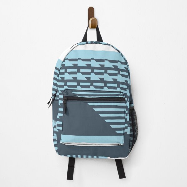 Item preview, Sports Blue and Grey Striped Pattern designed and sold by Sharon Schwalbe.