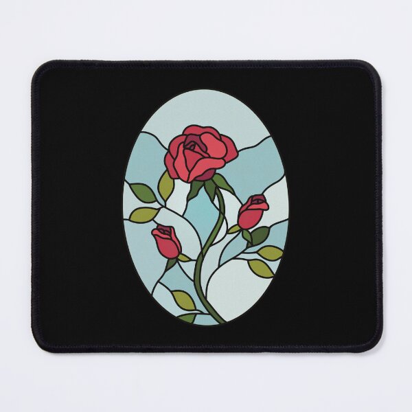 Item preview, Stained Glass Roses Castlecore designed and sold by Skull Fern.