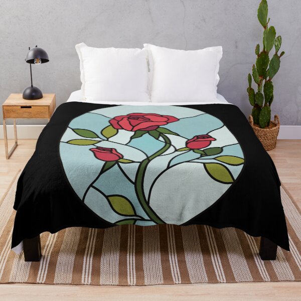 Item preview, Stained Glass Roses Castlecore designed and sold by Skull Fern.