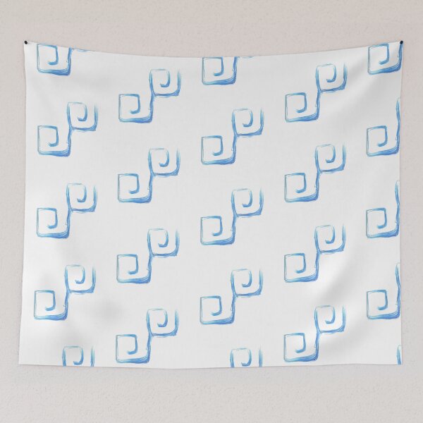 Item preview, Flowing Diagonal Blue designed and sold by MagentaTwilight.