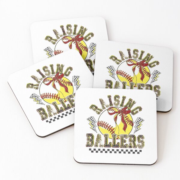 Item preview, Retro Softball Baseball, Raising Ballers designed and sold by Ivanbrockhouse.