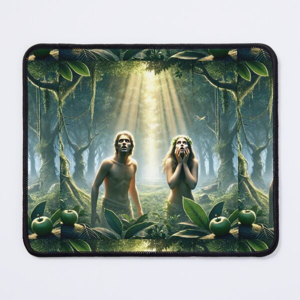 Item preview, "And the Eyes of Them Both Were Opened" – The Fall of Innocence Verse: Genesis 3:7 (KJV) designed and sold by Meta2Physical.