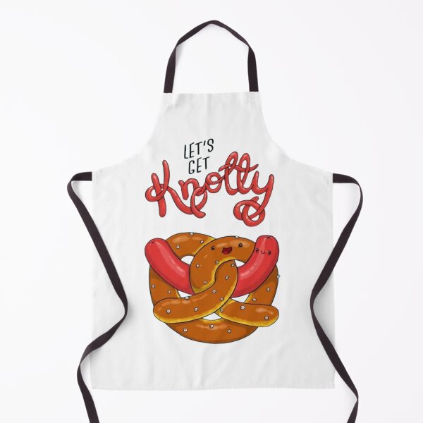 Item preview, Let's Get knotty Food Pun designed and sold by Vicky021.