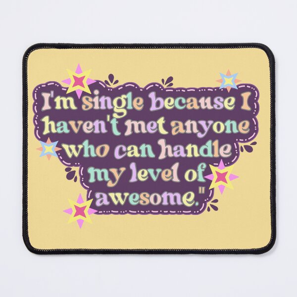 Item preview, I'm single because designed and sold by AngArtninovy.