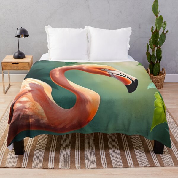 Item preview, Flamingo Oil Painting Style Wild American Wildlife designed and sold by kakarikihill.