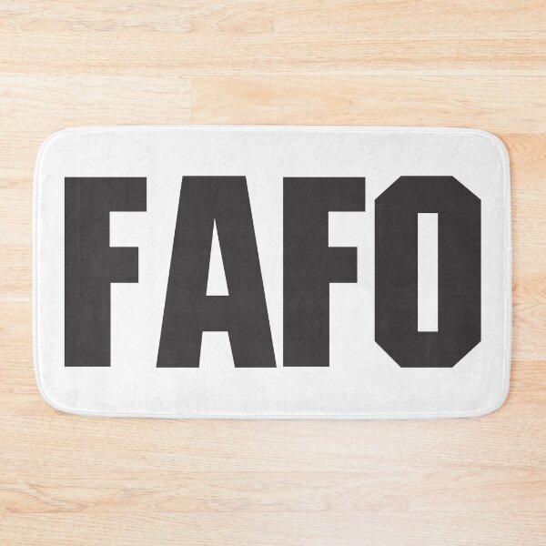 Item preview, FAFO - Fool Around and Find Out 5 designed and sold by Vector-Artist.