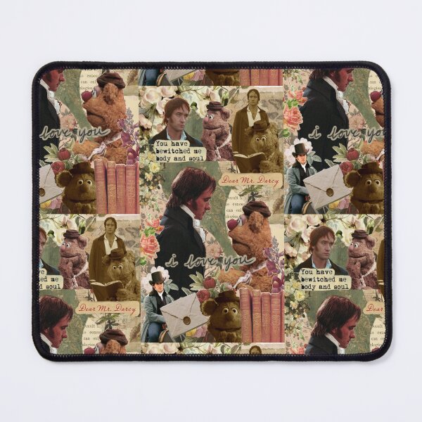 Item preview, Mr. Darcy + Fozzie Bear // Pride and Prejudice and Muppets designed and sold by Evan Bode.