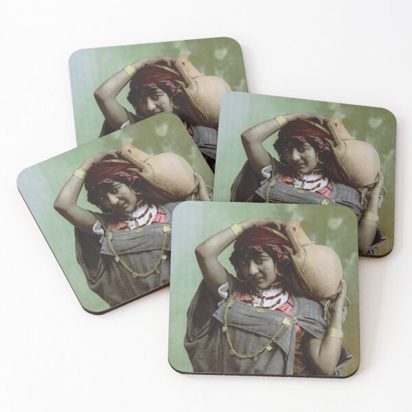 Item preview, Bedouin woman in Tunis  designed and sold by 19th Century in Color.