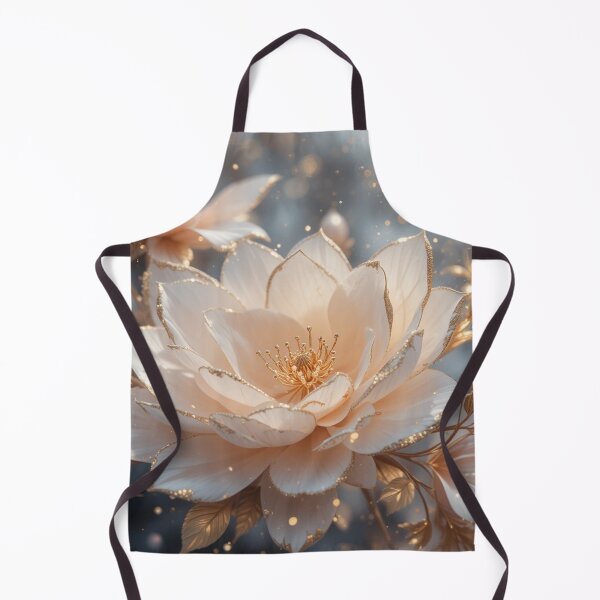 Item preview, Golden Bloom Symphony – Luxurious Floral Elegance with Shimmering Gold designed and sold by semenol.