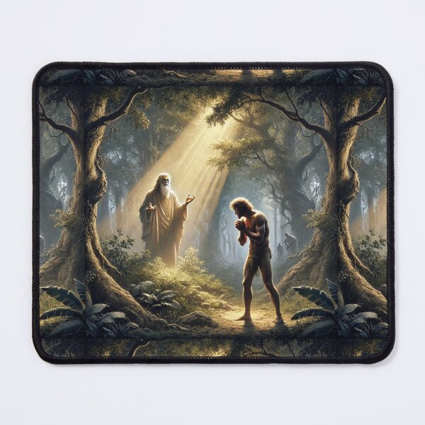 Item preview, "And the Lord God Called Unto Adam, and Said Unto Him, Where Art Thou?" – Divine Inquiry Verse: Genesis 3:9 (KJV) designed and sold by Meta2Physical.