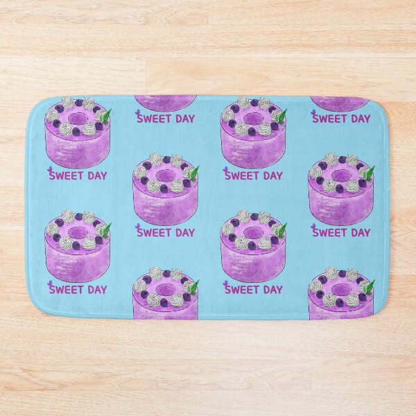 Item preview, Round blueberries cake designed and sold by Mijinart.