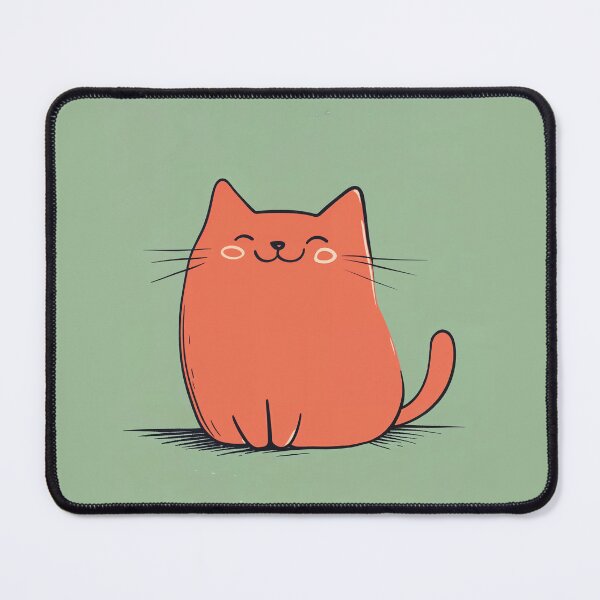 Item preview, Happy Kitten, Smiling Cat, Cheerful Feline designed and sold by Bizu Digitalart.