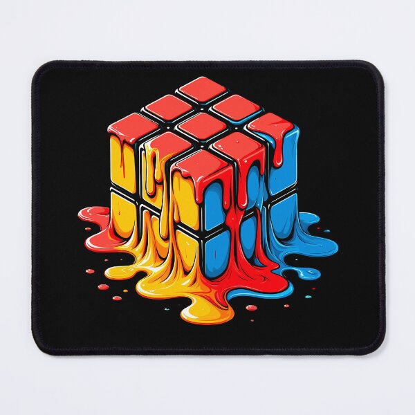 Aperçu de l'œuvre Rubik's Cube en fusion créée et vendue par Gabriel Cabrera.