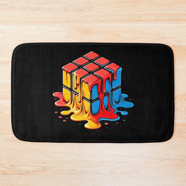 Aperçu de l'œuvre Rubik's Cube en fusion créée et vendue par Gabriel Cabrera.