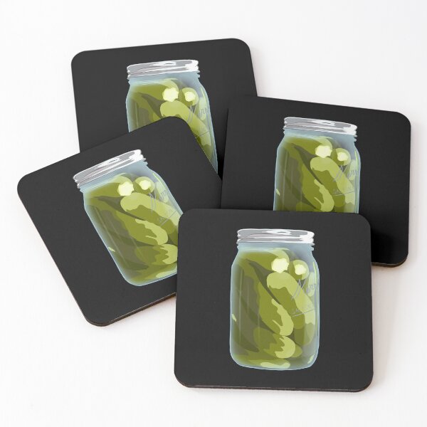 Item preview, Pretty Pickles Pickle Jar designed and sold by Skull Fern.