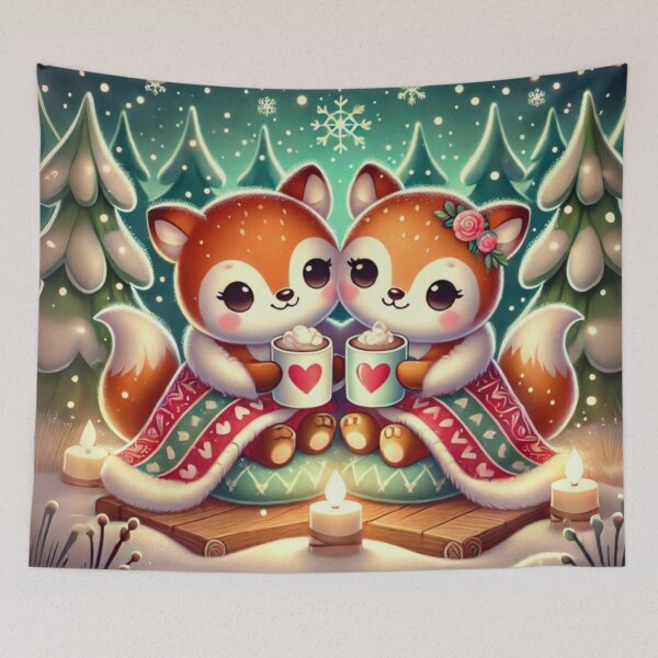 Item preview, Cute Fox Heartwarming designed and sold by icyani2024.