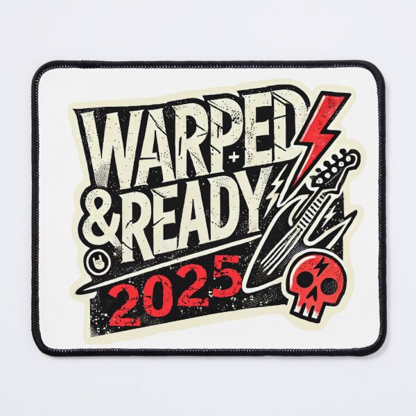 Item preview, Warped Tour 2025 Punk Emo Concert WWWY Guitar Skull Music designed and sold by WhollyFree.