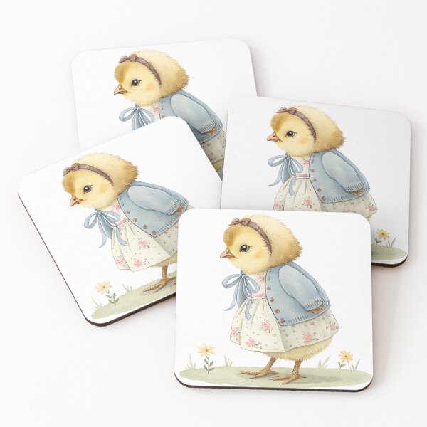 Item preview, A0701 Countryside Chic Chick – Adorable Farmhouse-Style Chicken Design for Rustic & Cozy Charm designed and sold by angieart68.