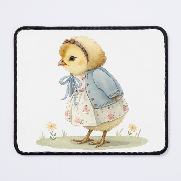 Item preview, A0701 Countryside Chic Chick – Adorable Farmhouse-Style Chicken Design for Rustic & Cozy Charm designed and sold by angieart68.
