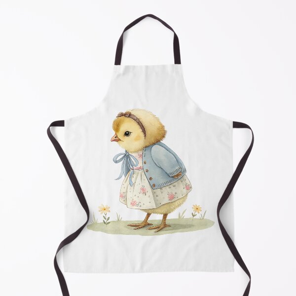 Item preview, A0701 Countryside Chic Chick – Adorable Farmhouse-Style Chicken Design for Rustic & Cozy Charm designed and sold by angieart68.