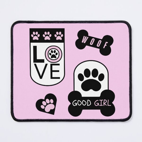 Item preview, GOOD GIRL Puppy Dog designed and sold by fetch-it-studio.