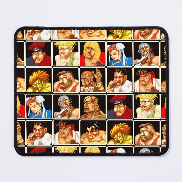 Item preview, Beat up Mugshots Retro Street Fighter Gaming Art designed and sold by Back2Collage.