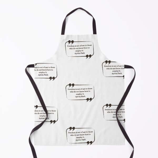 Item preview, Freedom is not of use to those who do not know how to employ it - Sylvia Plath Quote Gift Ideas designed and sold by RebelliousRosee.