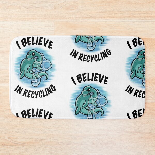 Item preview, I believe in recycling designed and sold by Paula Stirland.