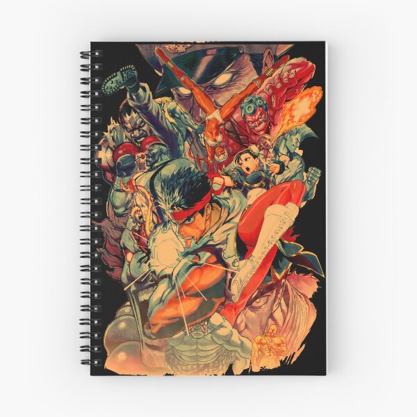 Item preview, Vintage Street Fighter All Fighters Poster Retro Gaming Art designed and sold by Back2Collage.