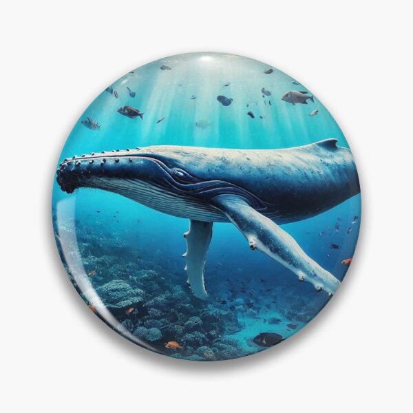 Item preview, Humpback Whale designed and sold by Russell-art88.