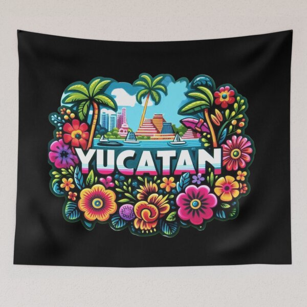 Aperçu de l'œuvre Yucatan, Mexique créée et vendue par Myra365Art.
