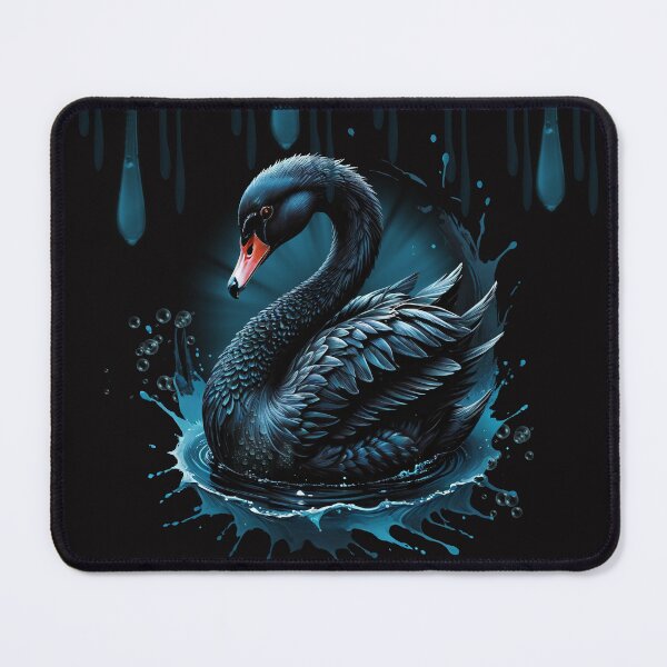 Item preview, Elegance in motion, the black swan, dancing in the water. designed and sold by nicky2342.