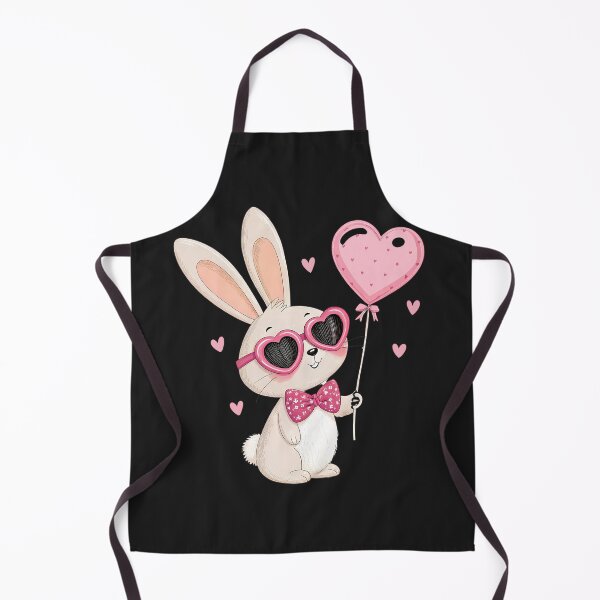 Item preview, A0704 Love Bunny Sparkle – Adorable Bunny with Heart & Sparkles for a Cute and Romantic Touch designed and sold by angieart68.