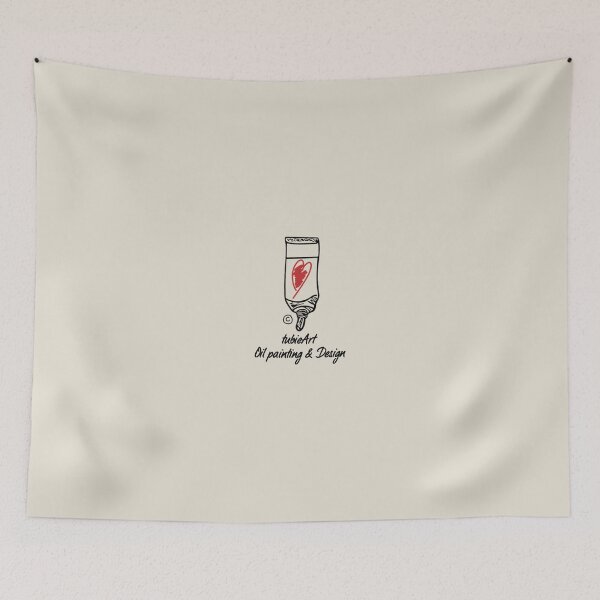 Item preview, Heart Squeezed Art - Paint tube logo 1 designed and sold by tubieArtDesign.