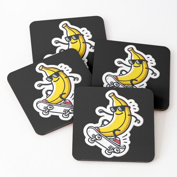 Item preview, Rollerskating Banana designed and sold by PinUpPizzazz.