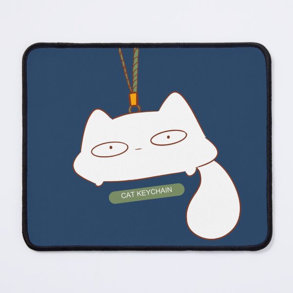 Item preview, Cat Keychain designed and sold by Mobile's Blue Sky.