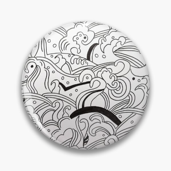 Item preview, Beautiful Zentangle Pattern  designed and sold by ChalarieArt.