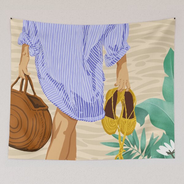 Item preview, I followed my heart & it led me to the beach | Boho Ocean Sand Sea Beachy Fashion Summer designed and sold by 83oranges.com.