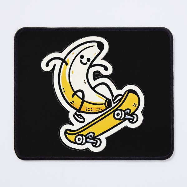 Item preview, Rollerskating Banana designed and sold by PinUpPizzazz.