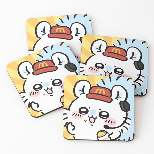Item preview, Chiikawa Mcdonalds Sticker designed and sold by hentaifanatic.