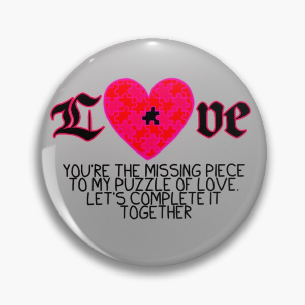 Item preview, Puzzle of Love - Missing Piece designed and sold by HAFDesigns.