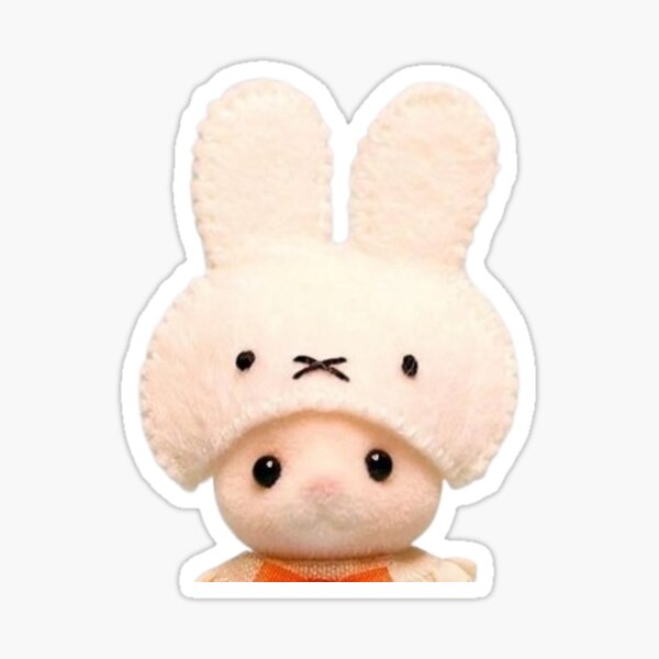 Artikel-Vorschau von Calico Critter Miffy Aufkleber, designt und verkauft von hentaifanatic.