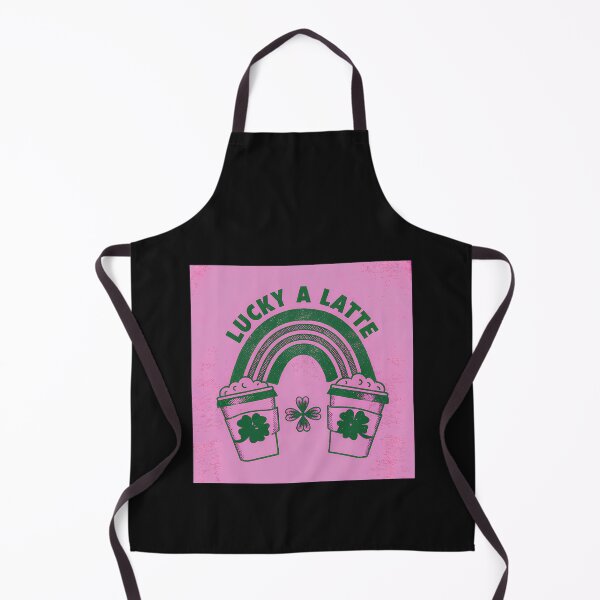 Item preview, A0706 Shamrock Latte Love – Cozy Coffee & Lucky Clover Art for Café Lovers designed and sold by angieart68.
