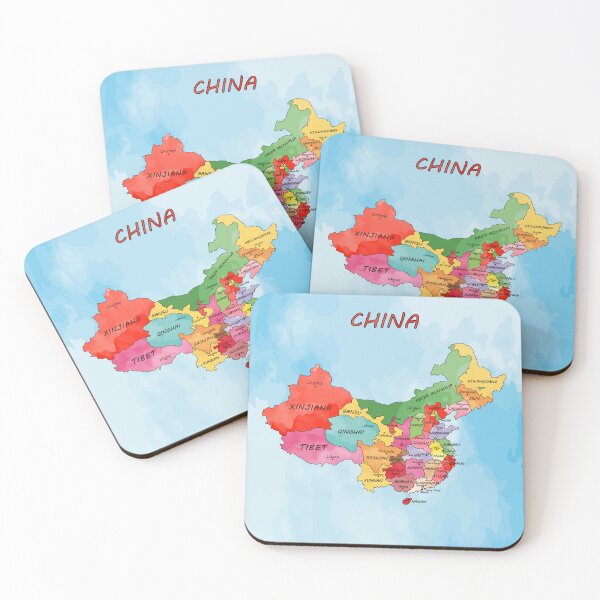 Item preview, China Map designed and sold by LIRAZ ZIV.
