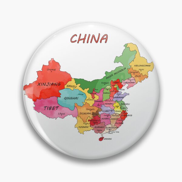 Item preview, China Map designed and sold by LIRAZ ZIV.