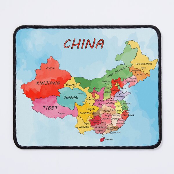 Item preview, China Map designed and sold by LIRAZ ZIV.