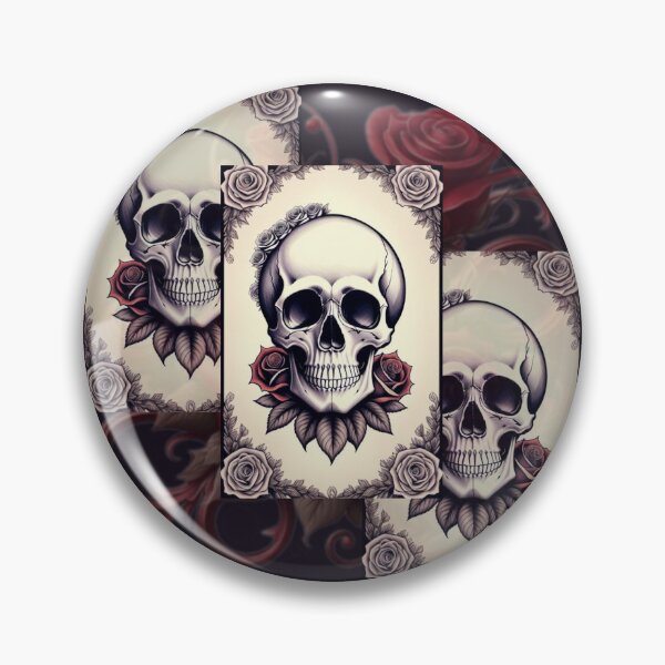 Item preview, Gothic Skull & Rose Elegance designed and sold by 15Enchantress.
